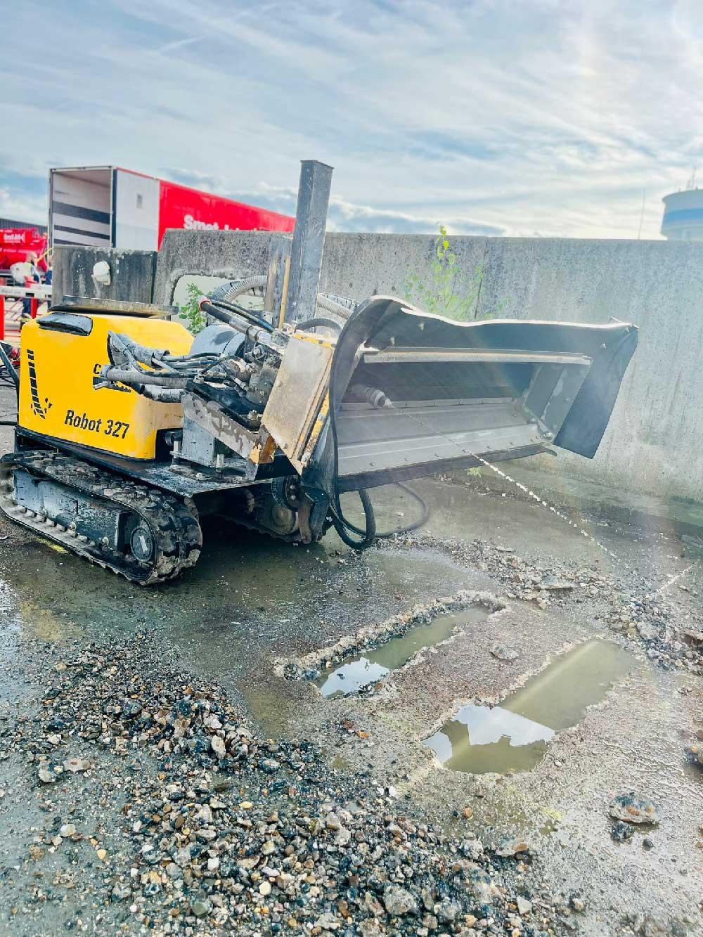 Hydrodemolition